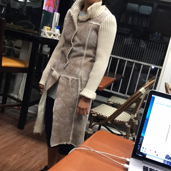 Dolce & Gabbana White Fur Coat Jacket - Picture 5 of 8